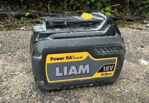 Personalised battery stickers for DeWalt 54v/18v 6Ah Flex Volt batteries 1 Pair - Picture 1 of 10