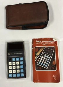 Vintage Texas Instruments 1500 TI-1500 Calculator No Charger - Picture 1 of 5