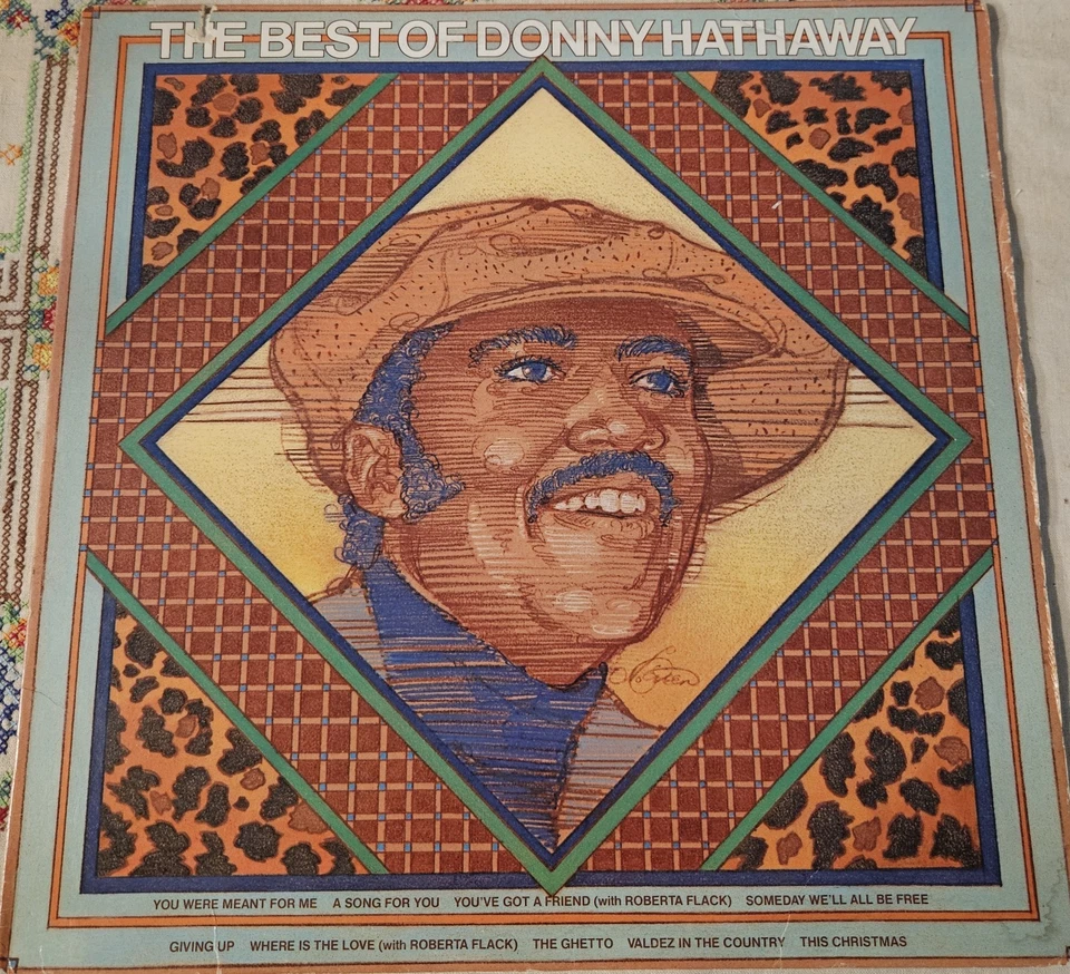 The Best Of Donny Hathaway - 1978 Vinyl Record - Atlantic Records K50525 Foto 1 de 4