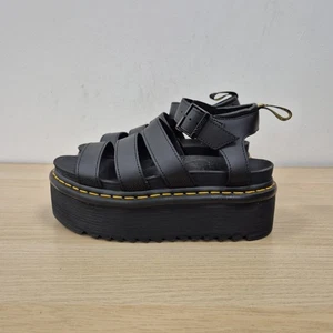 Dr Martens Blaire Quad Leather Chunky Lightweight Platform Sandals Uk 5 Eu 38 - Picture 1 of 8