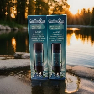 Clatterans CL-RF27 Two Refrigerator Water Filter Brand New Sealed - Picture 1 of 2