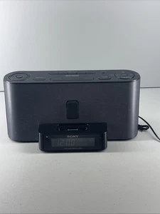 Sony ICF-C1iPMK2 Dream Machine Speaker Clock Radio iPod Dock Tested Working Mint - Picture 1 of 11