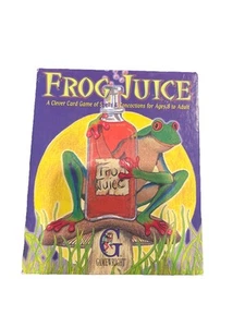 Frog Juice Clever Card Game of Spells & Concoctions Gamewright 1997 Complete EC - Picture 1 of 4