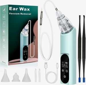 Ear Wax Vacuum Removal Tool, 6 Gear trong uction Electric Ear Cleaner Ear Vacuum - Picture 1 of 8