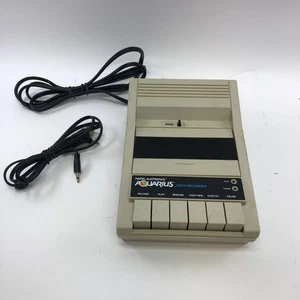 Mattel Electronics AQUARIUS 4394 Data Recorder w Cords Tested and Working - Picture 1 of 12