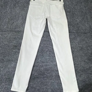 American Eagle Outfitters White Super Stretch Jeggings Size 8 - Picture 1 of 6