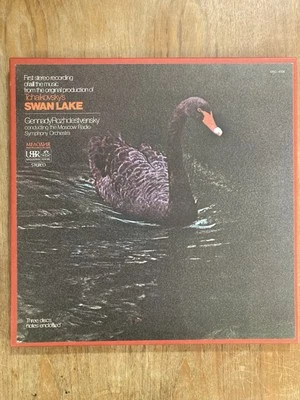 Rozhdestvensky - Moscow Radio Symphony Orchestra Tchaikovsky’s Swan Lake 3LP NM! - Image 1 of 4
