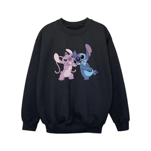 Disney Girls Lilo & Stitch Kisses Sweatshirt (BI22480) - Picture 1 of 16