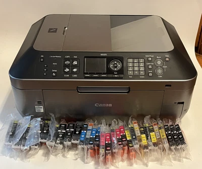 Canon Pixma MX870 Farbtintenstrahldrucker Scanner mit Tinte Posten WLAN Scannen Kopieren Fax - Bild 1 von 4