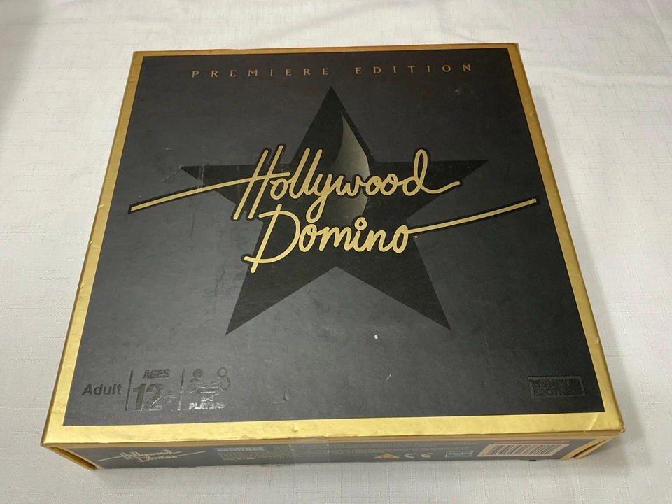 Hollywood Domino Tile Game 2008 Opened Complete Parker Brothers Hasbro Not Playe - Image 1 of 4