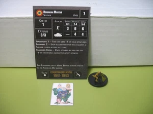 =Axis & Allies Miniatures COUNTEROFFENSIVE Romanian Mortar with card 46/50= - Picture 1 of 1