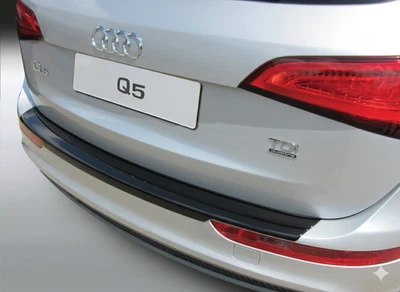 Protector trasero RGM para Audi Q5 2008-2016 - ABS negro brillante con tapa de acrílico transparente Foto 1 de 2