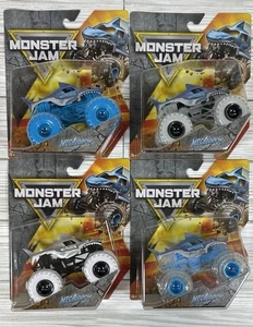 2025 Monster Jam Series 1 Megalodon Complete Set of 4 1:64 Spin Master - Bild 1 von 2