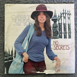 Carly Simon - No Secrets LP (Elektra EKS 75049) 1972 Pitman Pressing VG/VG - Picture 1 of 18