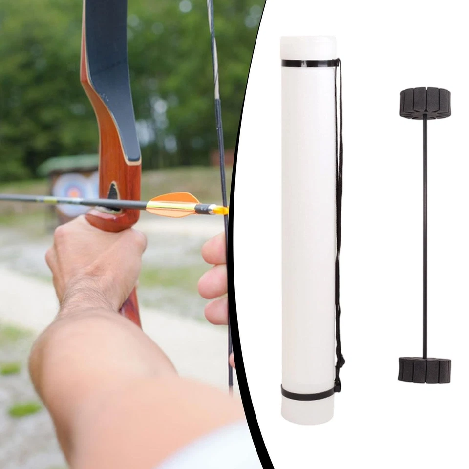 Estuche Flecha Tiro con Arco Ligero para Adultos Extensible con Correa Soporte Flecha Foto 1 de 2