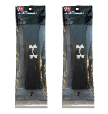 Under Armour Men's UA Performance Headband OSFA  Logo Unisex USA, Pack 2 - Image 1 of 4
