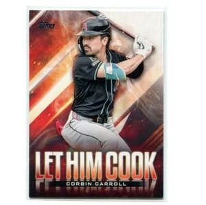2024 Topps Update Baseball Corbin Carroll Let Him Cook LHC-3 AZ Diamondbacks - Bild 1 von 2