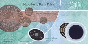 POLEN 20 ZLOTYCH P-197 2023 UNC 550. Geburtsjahr von Nikolaus Kopernikus - Bild 1 von 4