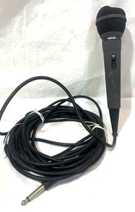 Optimus Dynamic Microphone #33-3018 Radio Shack Brand ~ 20.5' Foot Cord ~ Black - Picture 1 of 6