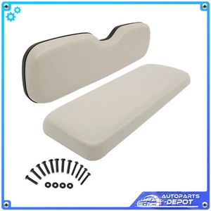 Buff Rear Golf Cart Cushion Set Fit For Madjax and GTW Golf Cart Rear Seat Kits - Picture 1 of 21