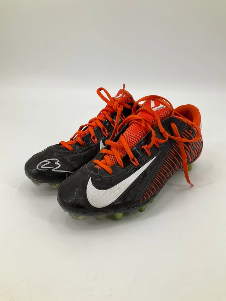 TACOS NIKE FIRMADOS POR CLEVELAND BROWNS JUEGO TRAVIS BENJAMIN CON PSA Foto 1 de 4