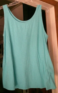 Crown & Ivy Blue Athletic Tank Top - Size Medium - Picture 1 of 2