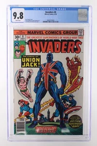 Invaders #8 - Marvel Comics 1976 CGC 9.8 Roy Thomas story Frank Robbins + Frank - Picture 1 of 2
