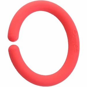 Gummee Teething Bangle Link Teether Red Chewing Toy for Babies worn by Adults - Picture 1 of 4