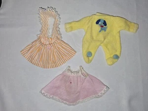 Vintage 1964 Ideal Toys Tearie Dearie Doll 3 Original Outfits Nice - Picture 1 of 8