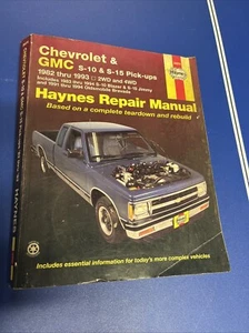 Haynes Chevy S-10 GMC S-15 Truck 1982-1993 Auto Service Repair Manual 24070 - Bild 1 von 3