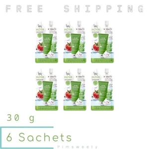 6 Sachets X 30 g Smooto Aloe Tomato White& Acne Facial Foam Deeply Clean Pores - Picture 1 of 9