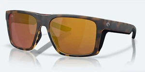 Costa Del Mar Lido Matte Tortoise / Gold Mirror Polarized Glass 580G - NEW - Picture 1 of 5