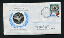 United Nations Sterling Silver Burundi Medal & Stamp