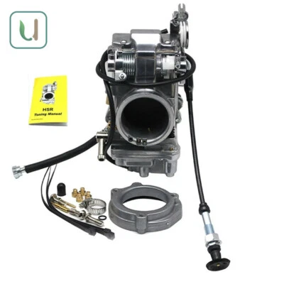 Carburador de carrera HSR48 mm para Harley Davidson HSR48 HSR48 42-6265 Carb Foto 1 de 4