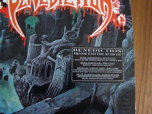 BENEDICTION-TRASCEND THE RUBICON LP 1993,LIKE NAPALM DEATH,CARCASS,BOLT THROWER - Picture 1 of 12