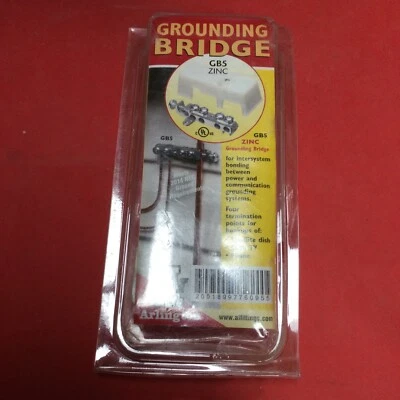 Arlington GB5 Zinc Grounding Bridge With Cover - Image 1 of 3