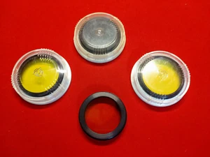 soviet vintage light filters M35,5х0,5 (4 pieces) - Picture 1 of 3