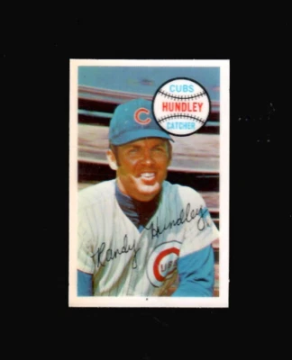 1970 Kelloggs #31 RANDY HUNDLEY Cubs No Cracks oddball Kellogg's - Image 1 of 2