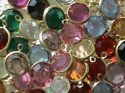 Fantástico GRANDE Swarovski Doble Ojo Canal Conjunto Piedras 48 SS Mezcla Colores 60 Piezas! Foto 1 de 4