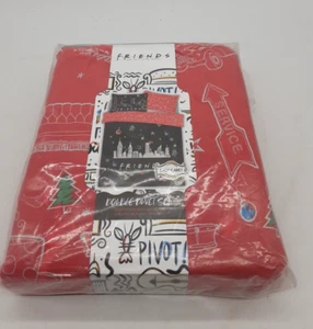 Friends TV Show Christmas Double Duvet Set - New - Picture 1 of 4