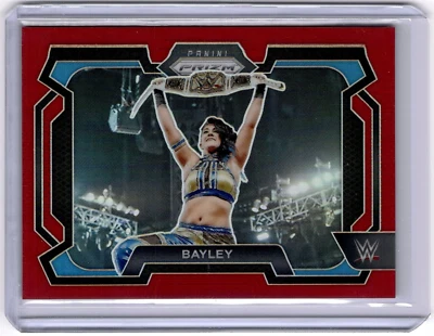 Bayley 2024 Panini Prizm WWE Red Prizm #94 Smackdown #194/299 - Image 1 of 2