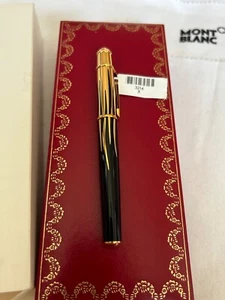 Louis Cartier Mini Diabolo Fountain Pen, 18K M Nib-New - Picture 1 of 22