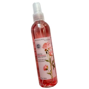 Discontinued Bath & Body Works Pleasures PEONY Body Splash 8 fl oz NEW - Picture 1 of 6