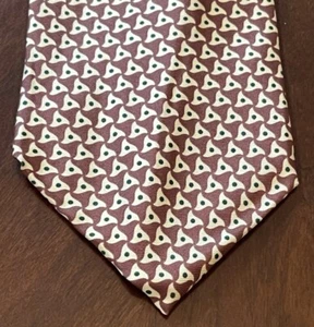 Vintage J. Crew Hand Made 100% Silk Men’s Neck Tie Made In USA - Picture 1 of 9