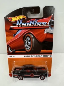 Hot Wheels Redline Nissan Skyline H/T 2000GT-X #20 Black HTF - Picture 1 of 3