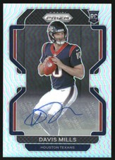 2021 Panini Prizm Rookie Autographs Prizms #352 Davis Mills RC Auto