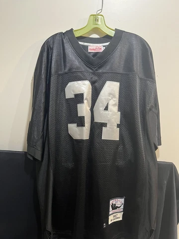 Bo Jackson L.A. Raiders Throwback Jersey Size 56 Cover