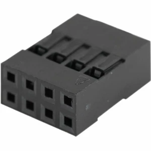 [10x] Dupont Wire Jumper Pin Header Connector Housing - 2x4 - Male / Female - Picture 1 of 4
