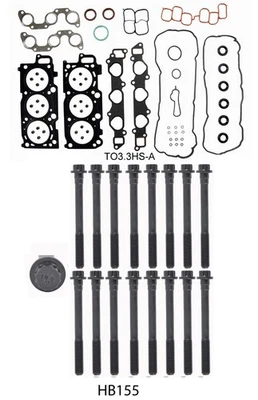 Conjunto de junta de cabeça de cilindro para LEXUS TOYOTA ES330 SOLARA 3.3L DOHC 04-10 RA/831RB - Imagem 1 de 4