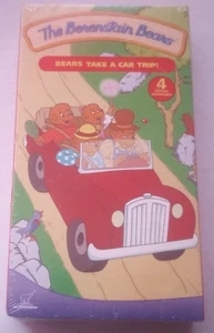 The Berenstain Bears Factory Sealed VHS Video Bears Take A Car Trip Sony Nelvana - Picture 1 of 8